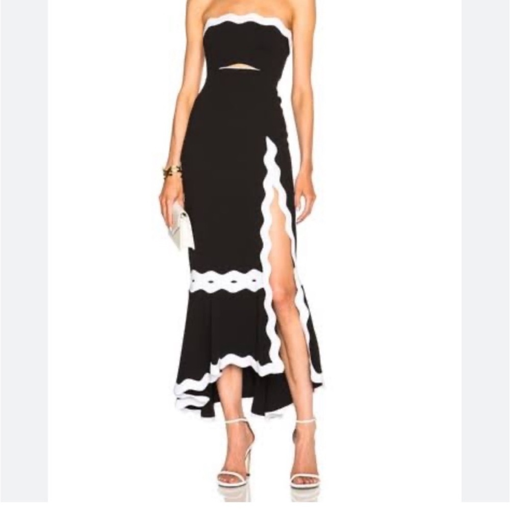 Latiste strapless cocktail dress